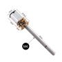DC 12V Micro Gear Box Reversible Screw Reduction Electric Motor N20 with 16MM Long Output Shaft 400RPM