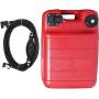 Portable Boat Fuel Tank 24L 6 Gallon Marine Outboard Motor Fuel Tank w/Connector