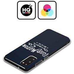 Head Case Designs Officially Licensed Ford Motor Company Detroit Logos Soft Gel Case Compatible with Samsung Galaxy Note20 / 5G