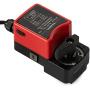 Kazeffi 24V AC/DC 5N.m Proportional Modulating Motorized Ball Valve Actuator, Electric Valve Controller/Control Switch/ Motor-Driven, Brass On/Off Auto Return Electrical Position Feedback