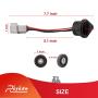 Roykaw Club Car IQ Speed Sensor 48 Volt with High Speed Magnet for DS & Precedent 2004-up Golf Cart W/ADC Motor Replaces # 102704901 102265601