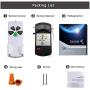 Breeze Bay Universal Ceiling Fan Remote Control and Receiver Kit with dimmer for 3-speed ceiling fan Replacement for Hampton Bay Harbor Breeze Hunter KUJCE9103 CHQ8BT7030T CHQ7030T UC7030T FAN-53T Kit