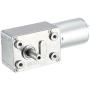 uxcell DC 12V 24-25RPM Worm Gear Motor 6mm Shaft High Torque Turbine Reducer