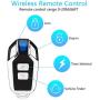 Onvian Remote Control for Wireless Anti-Theft Motorcycle Bike Vehicle Alarm