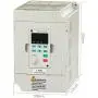 LAPOND Single Phase CNC Vector Control VFD Drive VFD Inverter Professional Variable Frequency Drive 1.5KW 2HP 220V 7A with VFD Panel