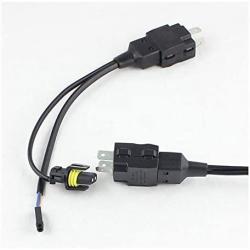 12V Car Motorcycle HID H4-3 9003 HB2 H4 Hi/Lo All-in-one Controller Relay Connectors Wire Wiring Harness