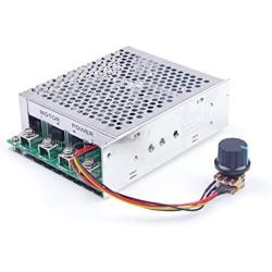 KNACRO 12V 24V 36V 48V 60A Stepless DC Motor Speed Controller Forward Reverse Controller Digital Display Governor Switch Metal Shell Case