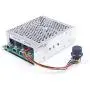 KNACRO Brushed DC Motor Controller DC 9-55V 60A PWM stepless Electronic Speed Control Switch 12V 24V 36V 48V Maximum Power 3300W