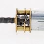 Fielect DC 12V 500RPM Gear Motor N20 Speed Reduction Motor with M4 Lead Screw Thread Shaftfor Electronic Toys Mechanical Arms 1Pcs