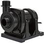Little Giant FP2 115-Volt, 2220 GPH Wet Rotor Submersible or Inline Pond/Fountain Pump with 26-Ft. Cord, Black, 566133