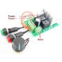 Stayhome 1pcs 5-30V PWM DC Motor Controller Forward Reverse Linear Actuator Governor Speed Control Self Reset 6V 12V 24V 10A