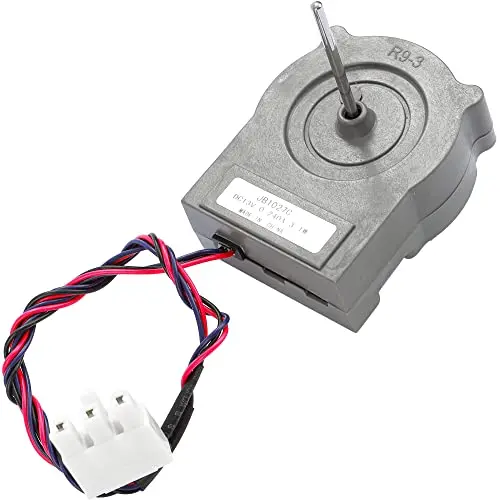 Ultra Durable 4681JB1027C Refrigerator Evaporator Fan Motor Replacement Part by BlueStars - Exact Fit for LG & Kenmore Refrigerators - Replaces Part Numbers AP4507961, 4681JK1004E, 1519579, 2400632