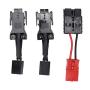 Electric Wheelchair Joystick Controller Replacement Brushed 4P Joystick Controller Electric Mobility Wheelchairs Accessory EABS Parking Function-0‑50A 24V DC Motors with Brake
