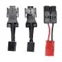 Electric Wheelchair Joystick Controller Replacement Brushed 4P Joystick Controller Electric Mobility Wheelchairs Accessory EABS Parking Function-0‑50A 24V DC Motors with Brake