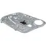 A-Premium Power Window Regulator with Panel and Motor Compatible with Kia Rio Rio5 2006-2011 Front Passenger Side