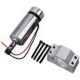 Eleoption CNC 400W Spindle Motor ER11 & Mach3 PWM Speed Controller & Mount 3.175mm Engraving Set