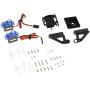 Pack 2 Servo Motor with PT Pan/Tilt Camera Platform Camera Mount Bracket Fashion