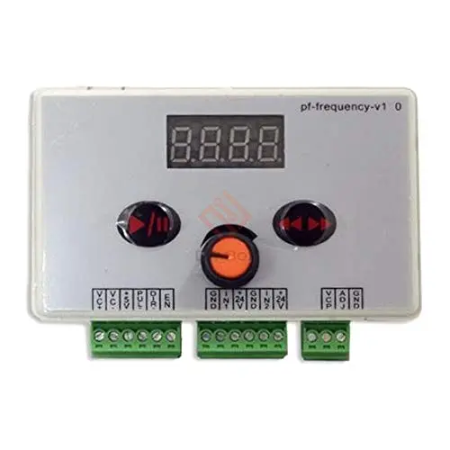 DC 12V 24V Reversible Stepper Motor Speed Regulator Stepping Motor Speed Controller Governor Pulse Signal Controller LED Display