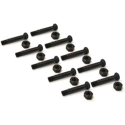 The ROP Shop | (Pack of 10 Shear Pin Bolt & Nut for Ariens Pro 28 926038, 926042, 926065 Motor