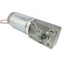 BEMONOC Small DC Worm Gear Motor 12V High Torque 110RPM Output Shaft 8MM for DIY Parts