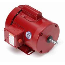 Leeson Farm Duty Electric Motor - 1/2 HP, 1,725 RPM, 115/208-230 Volts, Single Phase, Model Number M6C17FB11