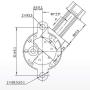 PM Stepper Motor Unipolarity 12 VDC 50 Ω step angle 15° 2-2 phase