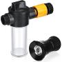 Boat Engine Flush Mixer and Garden Hose Nozzle Water Hose Mixer for Salt Remover Solution Ideal to Flush Outboard and Inboard Engines Connects with Garden Hose, Spray Nozzle, Engine Flusher
