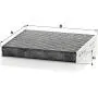 MANN-FILTER CUK 1919 Cabin Air Filter - Pollen Filter with Activated Carbon