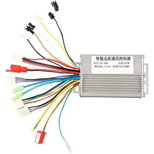 Opaltool Brushless Controller, 36V/48V Aluminium Alloy E-Bike Brushless Motor Controller for Electric Bicycle Scooter
