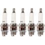 QAZAKY 5pcs Spark Plug Z4C for 49cc 50cc 66cc 70cc 80cc 2-Stroke Engine Motorized Bicycle Moped Scooter Yamaha JOG50 90 ZX50 DIO50 Suzuki AG100 QJ50 DX100 AX100 CJ750