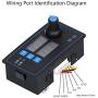 Motor Speed Regulator-Step Motor Controller Programmable CW CCW Rotation Control Module Driver Board 8‑24V DC
