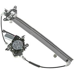 Front Left Driver Side Power Window Regulator with Motor for Nissan Pathfinder Frontier Xterra Suzuki Equator (2-Pins Plug)