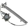 Front Left Driver Side Power Window Regulator with Motor for Nissan Pathfinder Frontier Xterra Suzuki Equator (2-Pins Plug)