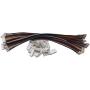 10 PCS 6 PIN JST PH Female Connector on Both Side - 200mm 1007 26 AWG & 20 PCS 6 PIN JST PH Male Connector