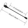 CERRXIAN 30cm HDMI 2.0 4K x 2K 60Hz Male to Female Car Mount Dash Flush Mount Extension Cable for Car, Boat, Motorcycle, Truck Dashboard(HDMI)
