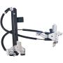 SONTIAN 748-228 Rear Left Driver Side Window Regulator W/Motor Assembly Compatible with 2002-2006 Escalade 2000-2006 Tahoe GMC Yukon