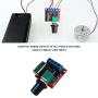 4PCS Mini DC Motor PWM Speed Controller DC 5V-35V 5A Speed Adjustable Switch Module PWM DC Motor Speed Switch Controller LED Volt Regulator