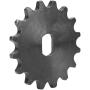 Alomejor Chain Sprocket Gear Electric Scooter Motor Engine 16 Tooth Sprocket Metal Chain Wheel for 12X17mm