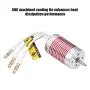 Motor ESC Combo, superss hobby Platinum 2845 4370KV Brushless Waterproof Motor 45A ESC for 1/12 1/14 RC Car