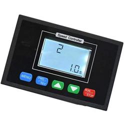 WSDMAVIS 1 Pcs Digital PWM DC Motor Speed Controller 0~100% Speed Variator DC 10-55V 40A Time Reversible LCD Screen for Brush Motor 12V 24V 36V 48V