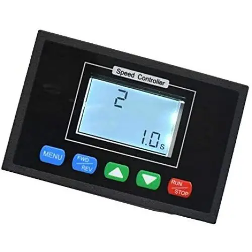 WSDMAVIS 1 Pcs Digital PWM DC Motor Speed Controller 0~100% Speed Variator DC 10-55V 40A Time Reversible LCD Screen for Brush Motor 12V 24V 36V 48V