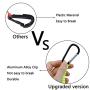 8M0092850 Boat Kill Switch Lanyard Replacement for Mercruiser Marine Boat Emergency Stop Switch Safety Lanyard Cord 49 Inch/125 Long -Replace 15920T54 15920A54 (Aluminum Alloy Clip Green 1Pcs)