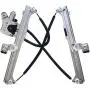 SONTIAN 741-579 Window Regulator Rear Passenger Side for 07-01 2002 Chevy silverado / 2002-2006 Escalade/Chevy Suburban/Avalanche/Yukon/Sierra with Motor 15135971
