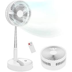 Portable Standing Fan with Remote Controller, 7.5