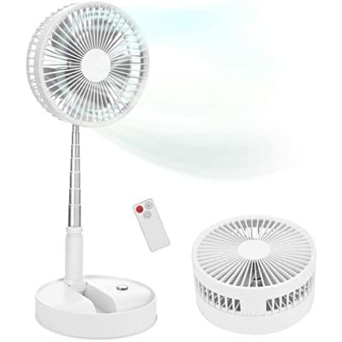 Portable Standing Fan with Remote Controller, 7.5