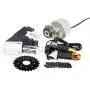 Kit de Conversion pour Vélo 24V 36V 450W avec Rotor de Frein à Disque Montage Latéral et Tête de Pédale Kit de Conversion pour Vélo 24V 36V 450W avec Rotor de Frein à Disque Montage Latéral et Tête de Pédale