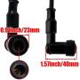 YOFMOO CDI Ignition Coil Spark Plug fits 49cc 50cc 60cc 66cc 70cc 80cc 2-stroke Engine Motorized Bicycle Bike