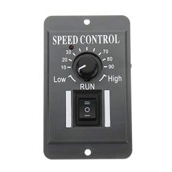 New CCM2US DC 6A 12V/24V/36V/48V Motor Speed Governor Slow Down Motor Controller Positive and Negative Rotating Control Switch