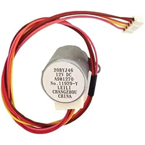 Moteur Pas à Pas 20BYJ46 pour Climatiseur Panasonic, 12V/16V, Longueur 20-30cm (Couleur : 1 pièce), Accessoires Durables (Couleur : 2 pièces) Moteur Pas à Pas 20BYJ46 pour Climatiseur Panasonic, 12V/16V, Longueur 20-30cm (Couleur : 1 pièce), Accessoires Durables (Couleur : 2 pièces)