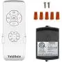 Kit de télécommande universel pour ventilateur de plafond YUKIHALU, Vitesse/Programmes/Lumière Contrôle Sans Fil (Taille Petite) Kit de télécommande universel pour ventilateur de plafond YUKIHALU, Vitesse/Programmes/Lumière Contrôle Sans Fil (Taille Petite)